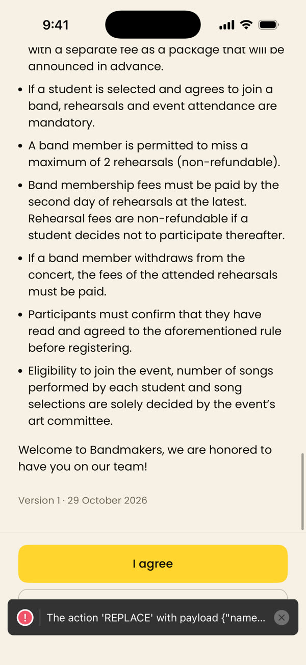 House rules, end